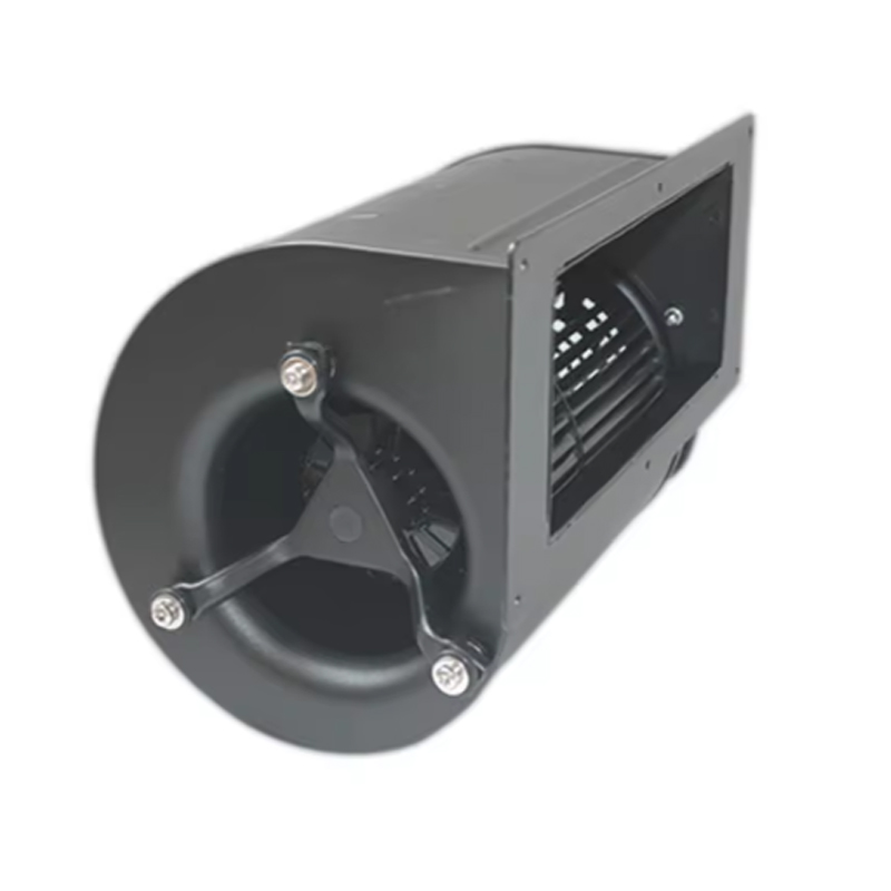 Kipas sentrifugal ukuran mini radial melengkung ke depan 146mm dengan motor rotor eksternal 