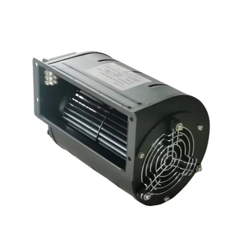 Kipas sentrifugal blower udara ukuran mini melengkung ke depan 133mm