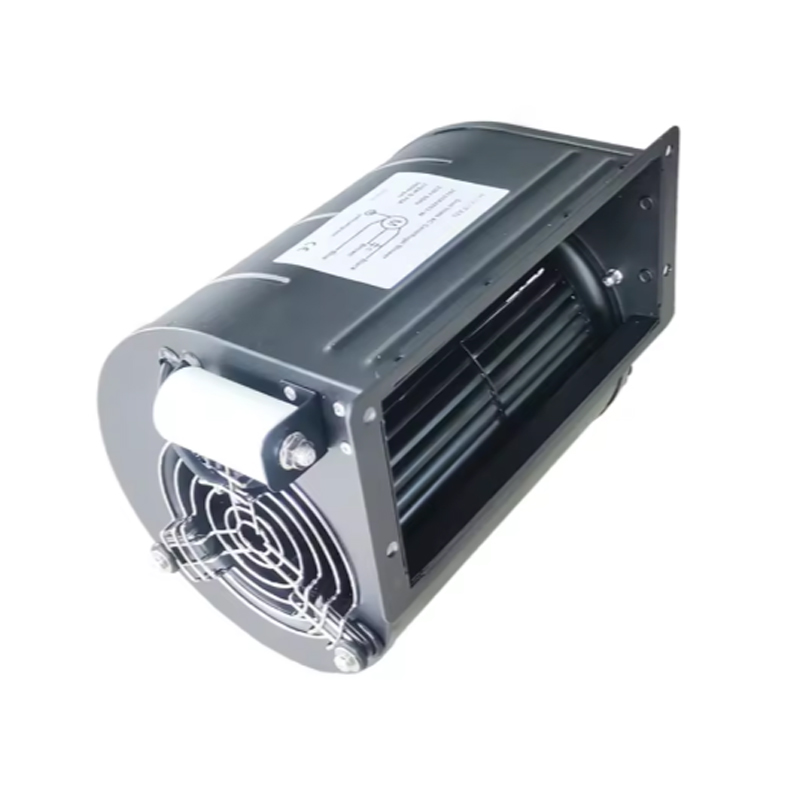 Kipas sentrifugal blower udara ukuran mini melengkung ke depan 133mm