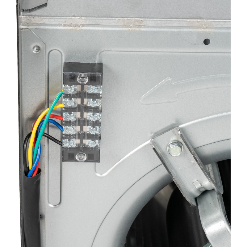 Kipas sentrifugal AC penggerak langsung LKZ 10-10-750W